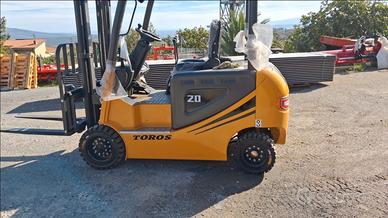 Muletto carrello elevatore elettrico toros 20