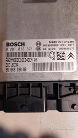 centralina motore citroen berlingo 1.6 hdi 