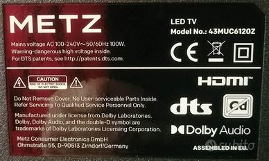 TV METZ 43 Android tv