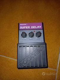 Pedale per chitarra Rocktek Super Delay SDR-01