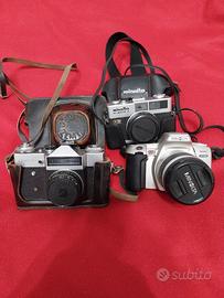 macchine fotografiche analogiche Zenit E.Minolta 