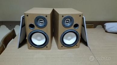casse  stereo sony di legno