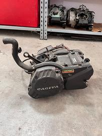 Cagiva freccia, mito, basamento motore