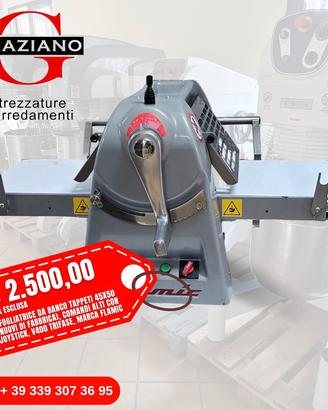 SFOGLIATRICE DA BANCO Flamic tappeti 45x50