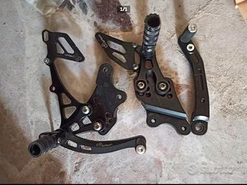 Pedane arretrate Lightech Suzuki k6 k7