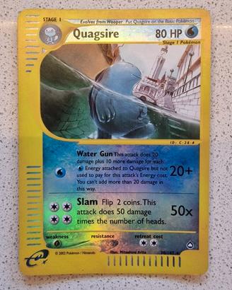 Quagsire AQ 30/147 reverse holo
