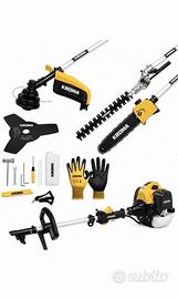 Decespugliatore KROMA 4 in 1 52cc Tagliasiepi Moto