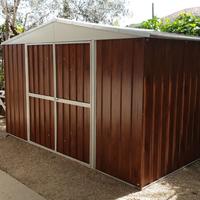 Box prefabbricato in acciaio 360x430cm fin legno