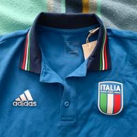 ADIDAS POLO FIGC  ORIGINALE TG.S NUOVA ETICHETTATA