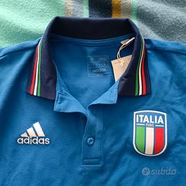 ADIDAS POLO FIGC  ORIGINALE TG.S NUOVA ETICHETTATA