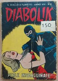 Diabolik anno VIII n.6 Perle insanguinate
