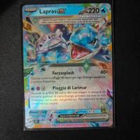 Carta Pokemon lapras ex 032/142 corona astrale