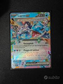 Carta Pokemon lapras ex 032/142 corona astrale