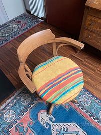 sedia ufficio vintage