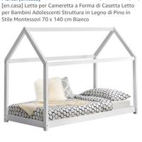 Letto basso e forma do casa