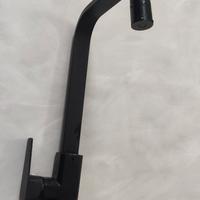 miscelatore cucina nero in metallo 