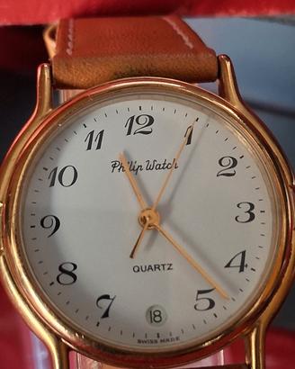 orologio da polso Vintage Placcato Oro Nuovo 