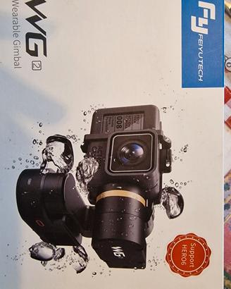 Gimbal per fotocamera sportiva
