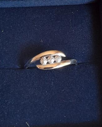 Anello trilogy in oro 375