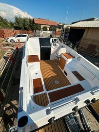 Barca Sidra futura 21 mercury 150cv semicabinata