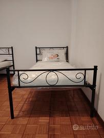 letti singoli+materasso +cuscino 