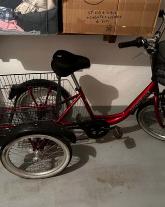 Bicicletta a tre ruote