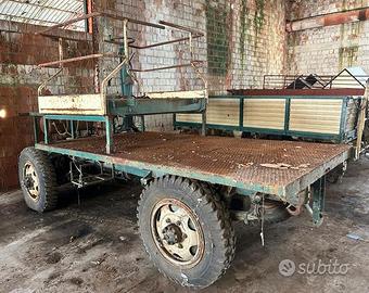 Carro raccolta Billo 4x4 a diesel con compressore