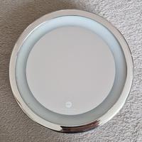 Specchio con luce a LED ed ingrandimento 7 volte 