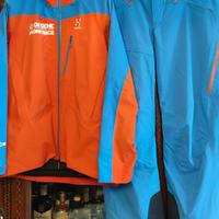 Divisa Maestro di sci HAGLOFS Guscio e pantaloni 