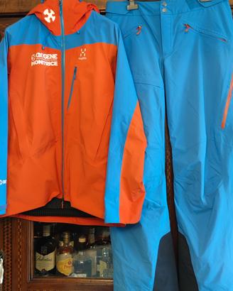 Divisa Maestro di sci HAGLOFS Guscio e pantaloni 