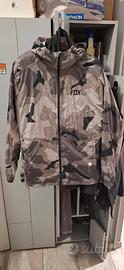 giacca antivento antiacqua Fox Racing camo mtb