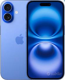 iPhone 16 plus 128 in garanzia blu oltremare