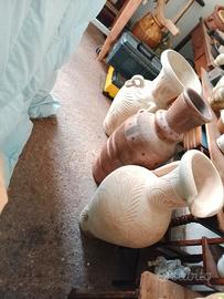 lotto giare nuove in terracotta 