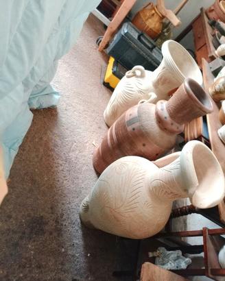 lotto giare nuove in terracotta 