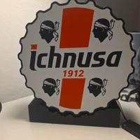 🍺 LAMPADA STILE TAPPO BIRRA ICHNUSA LED – ARREDO