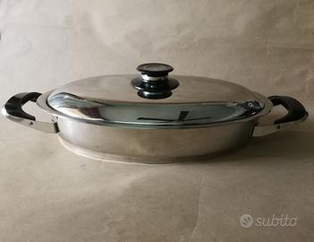 Pentola ovale AMC n. 8062 con accessori