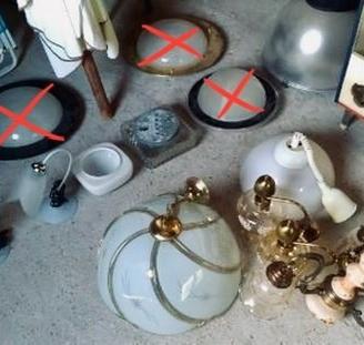 Plafoniere, lampadari, lampade e abat-jour