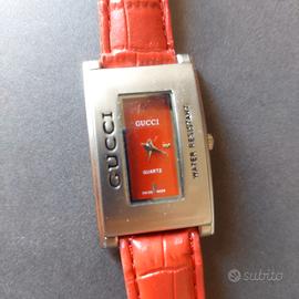 Orologio Gucci donna quadrante rosso cinturino
