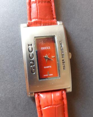 Orologio Gucci donna quadrante rosso cinturino