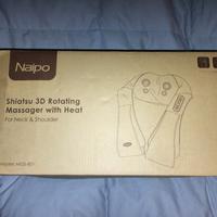 massaggiatore shiatsu per collo e schiena