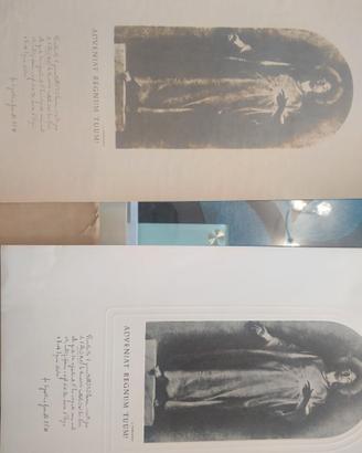 Litografie Pogliaghi Cristo ADVENIAT REGNUM TUUM