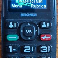 BRONDI Amico di casa nero - telefono per anziani