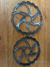 Coppia dischi braking 203-180 mtb