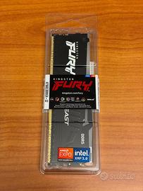 Kingston RAM RGB DDR5 6000Mhz NUOVA