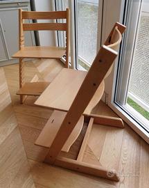 2 sedie per bambini Stokke Tripp Trapp