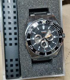 Casio MTD in acciaio