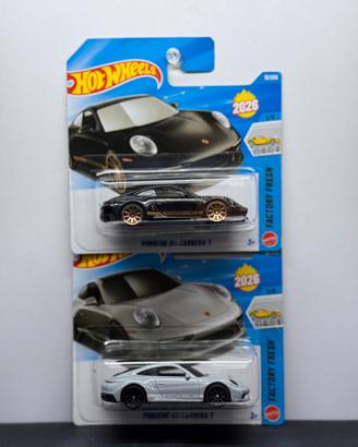 Hot Wheels Lotto 2x Porsche 911 Carrera T 2026