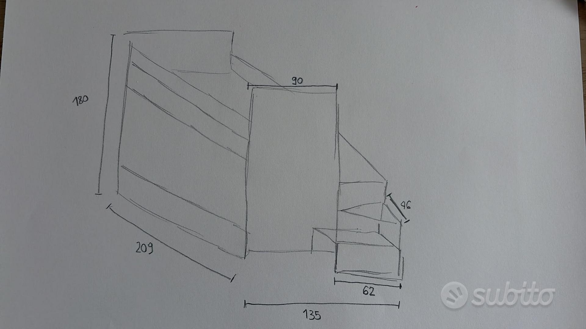 Letto a castello NIDI Battistella - Arredamento e Casalinghi In vendita ...