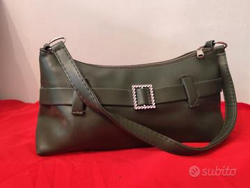 borsetta piccola verde scuro