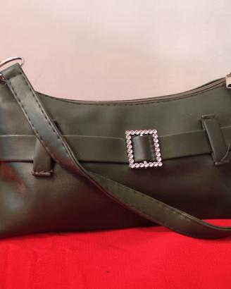 borsetta piccola verde scuro